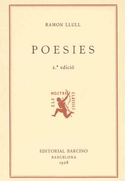 Poesies, de Ramon Llull