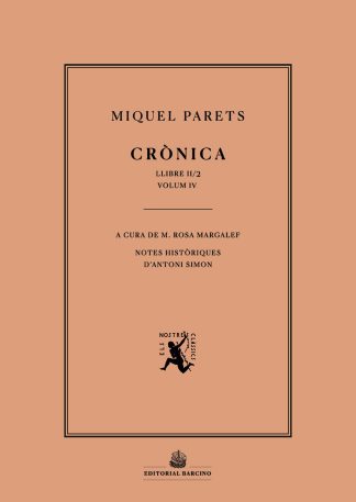Crònica. Llibre 2n/2a part. Vol.IV